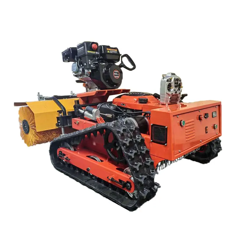 Машина для кошения наклона 7 5 л.с. Гусеничная газонокосилка с радиоуправлением и