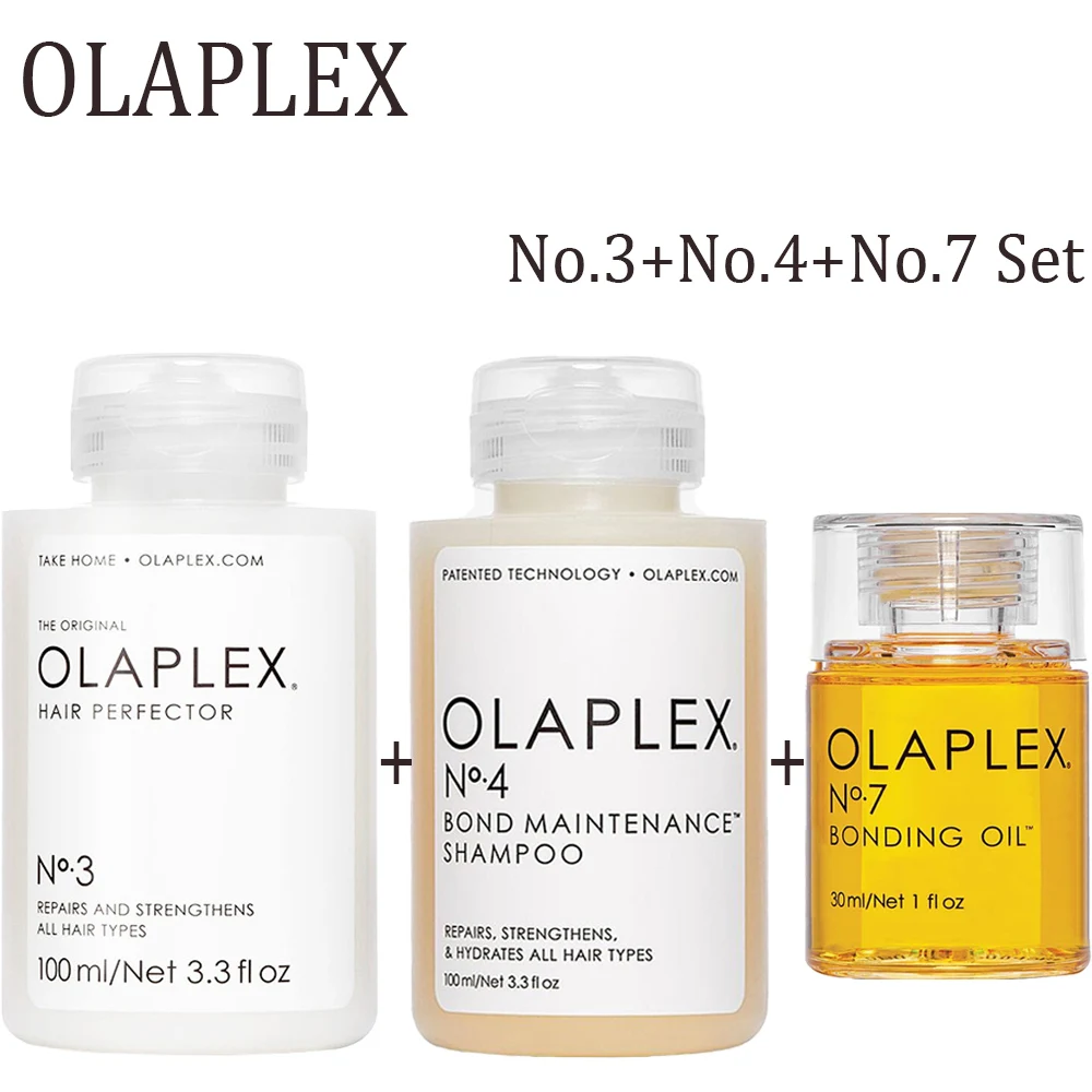 

3 шт., набор перфлекторов для ухода за волосами Olaplex N0.3/4/7