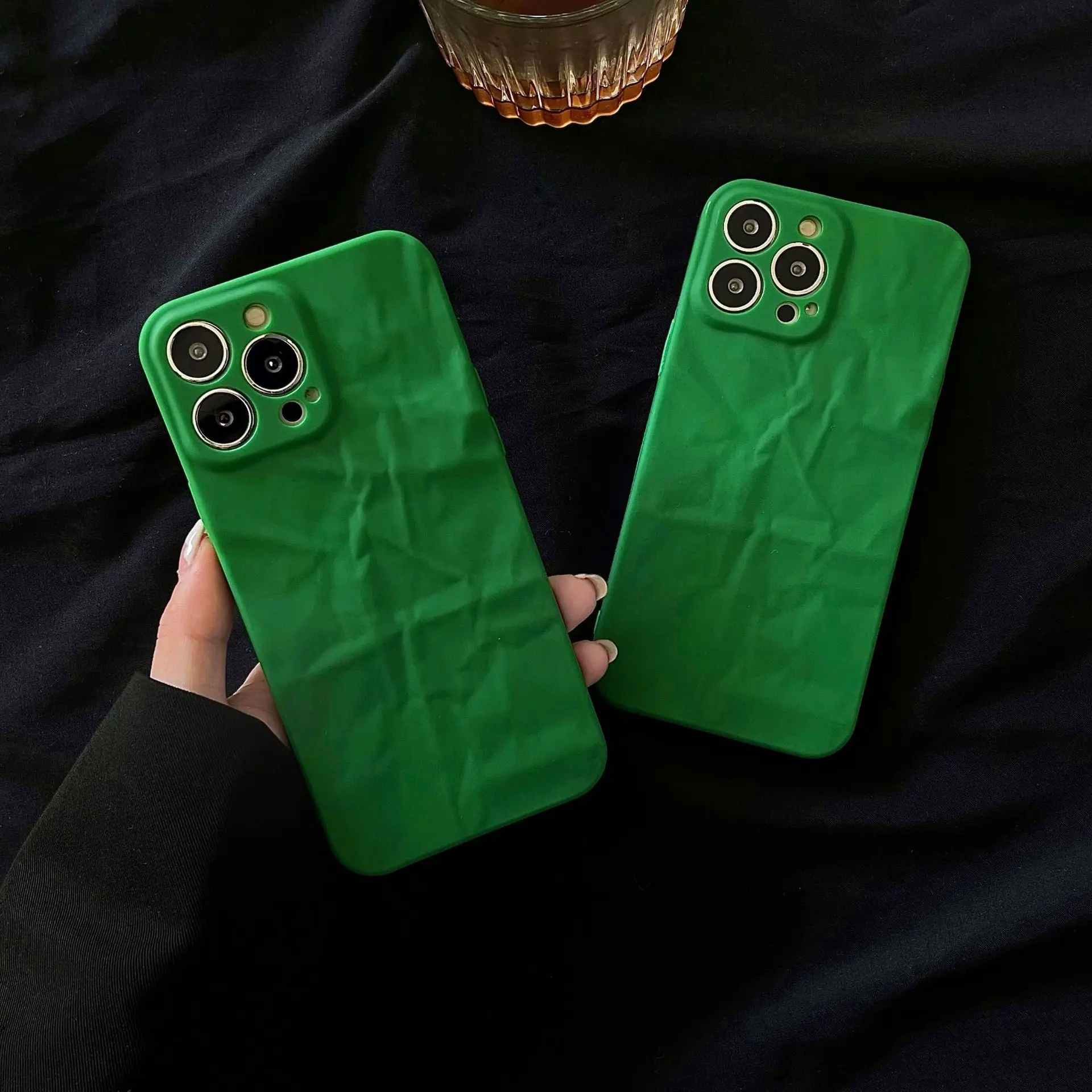 Новый модный матовый милый чехол ins с 3D рисунком из оловянной фольги для iPhone 11 12mini