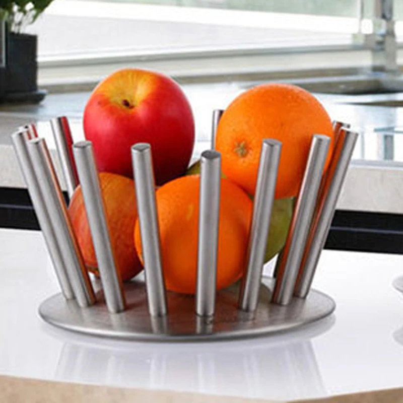 Модная креативная Фруктовая тарелка из нержавеющей стали Da Vinci корзина для