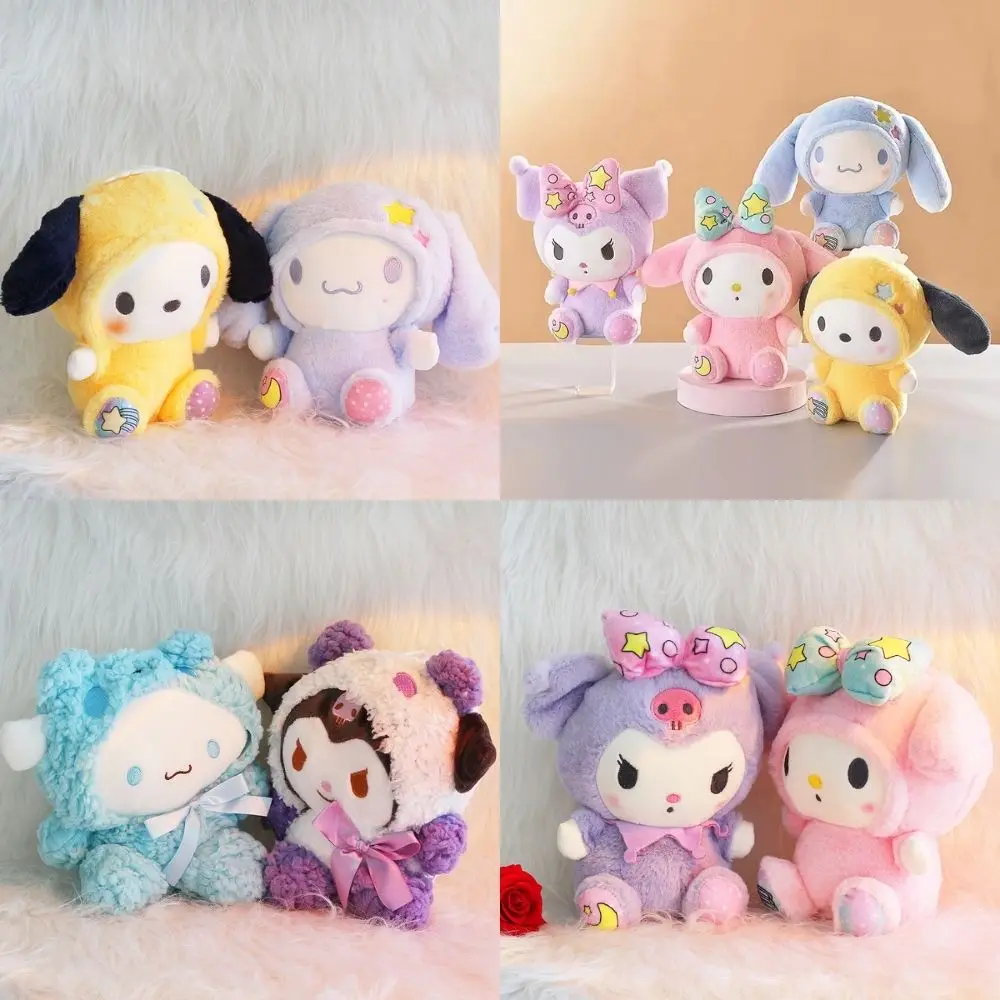 

Sanrio мультфильм Kawali Kuromi Hello Kitty My Melody Cinnamoroll Подушка плюшевая игрушка мягкая плюшевая подушка для фотографий