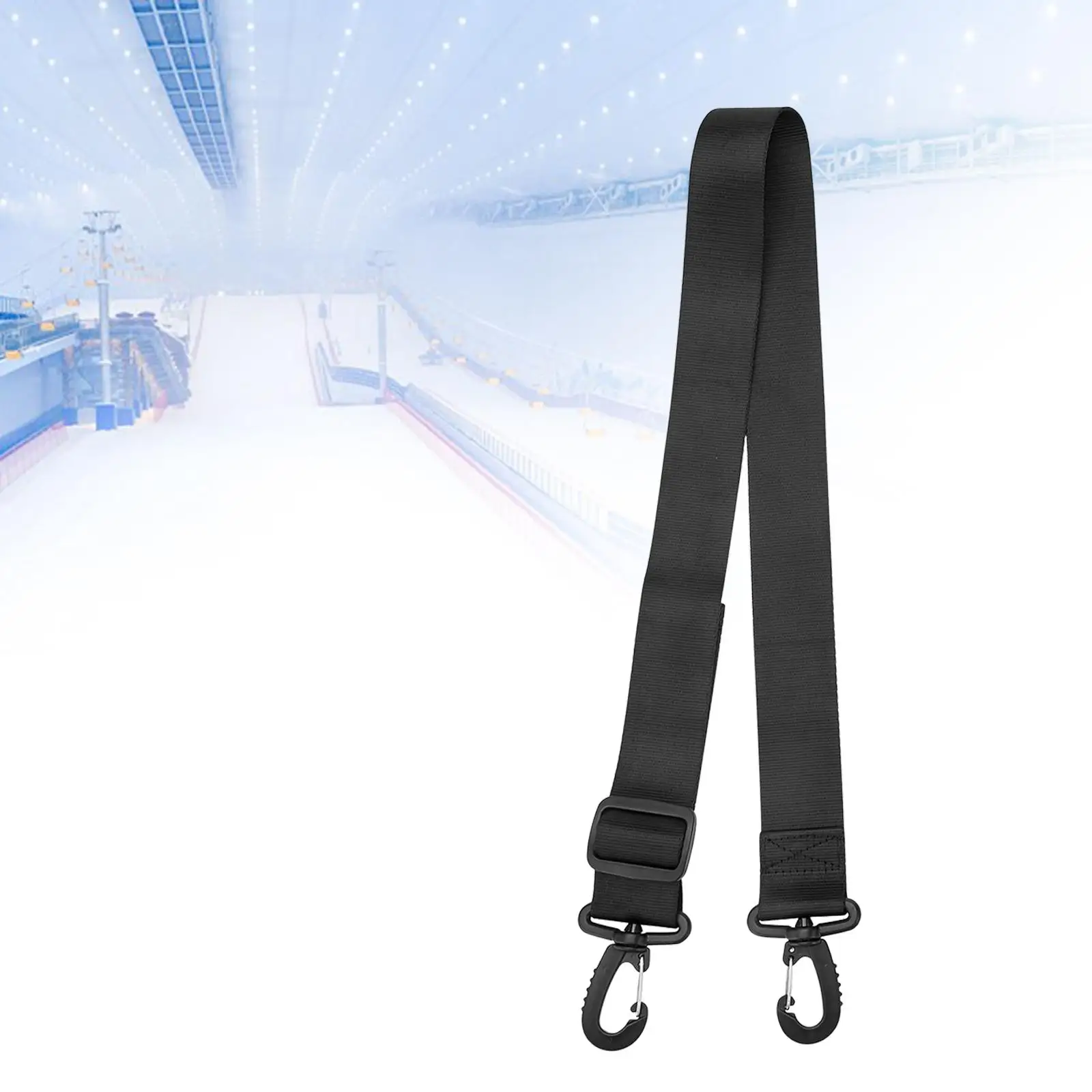 

Ski Boot Carrier Strap Adjustable Shoulder Leash Snowboarding Accessory