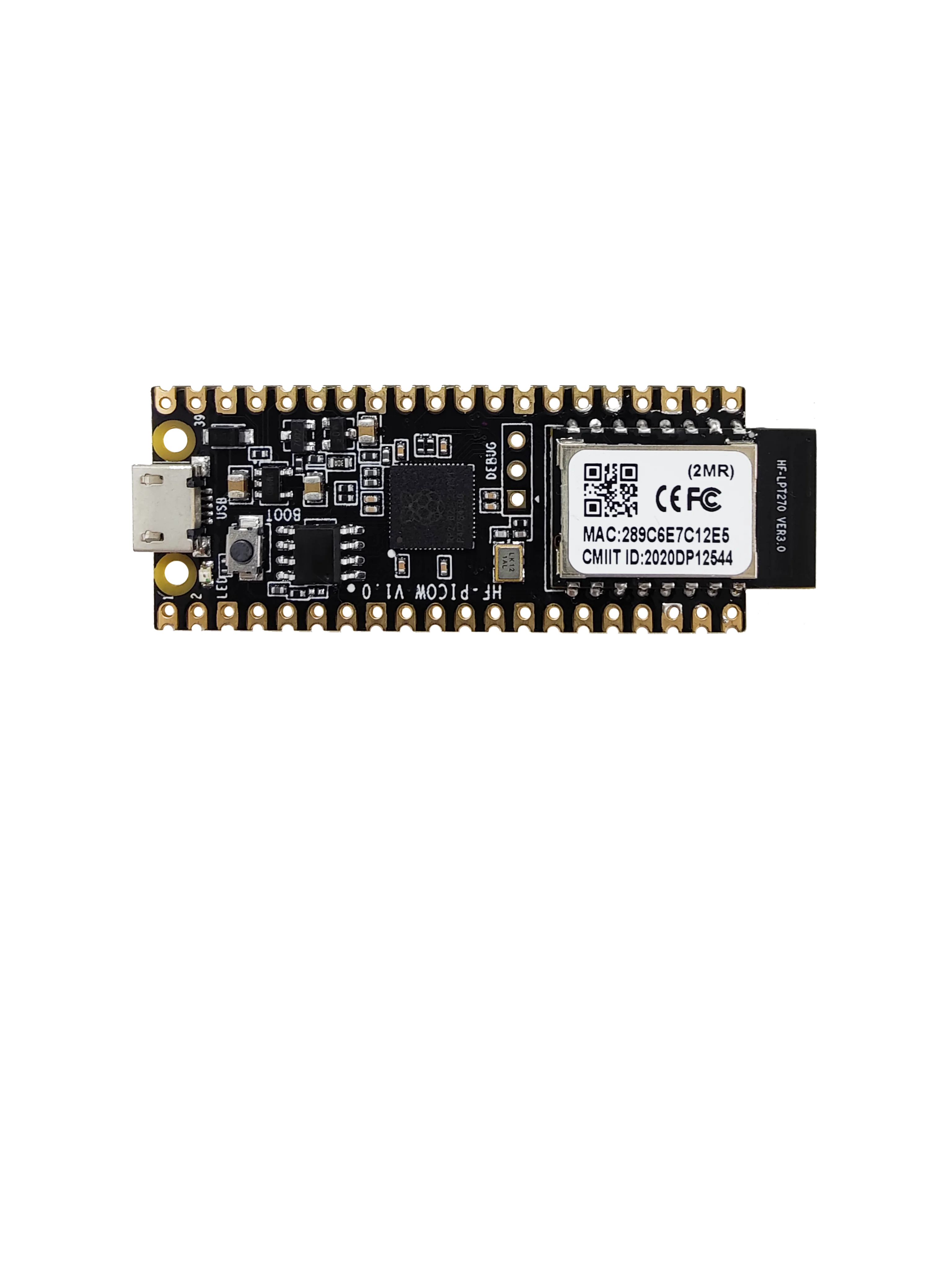 Комплект макетной платы Raspberry Pi HF-PICOW Board RP2040 двухъядерный маломощный