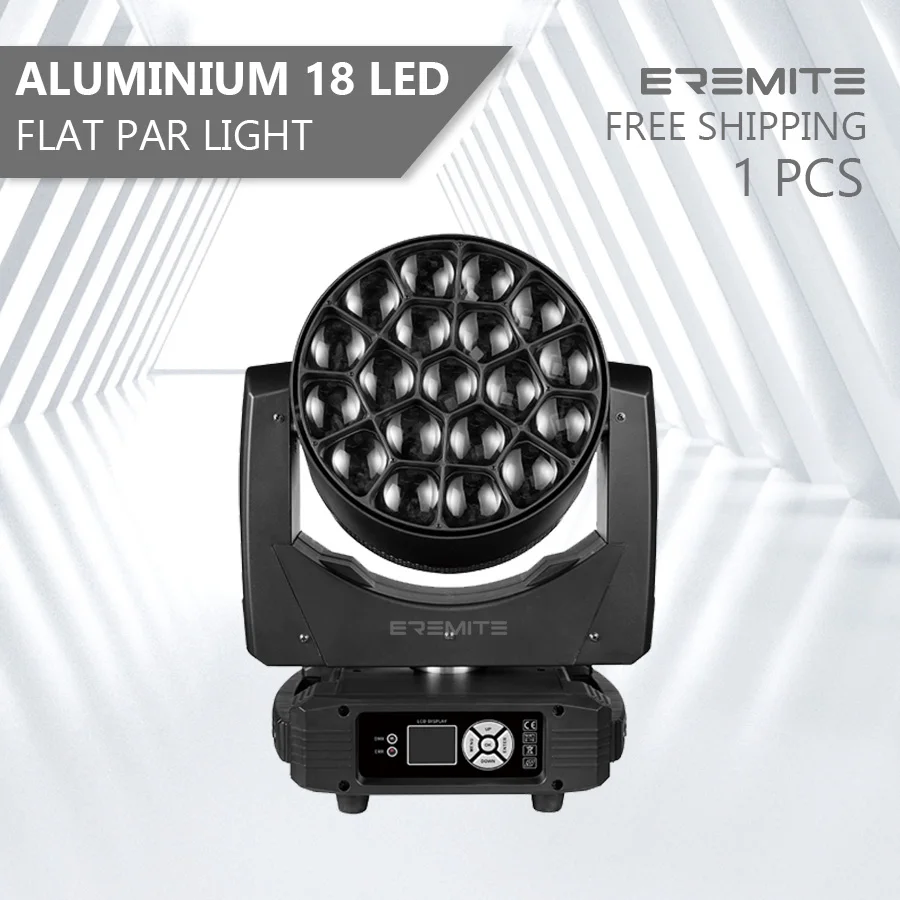 0 налог 1 шт. большой пчелиный глаз 19x40 Вт движущаяся головка искусственная