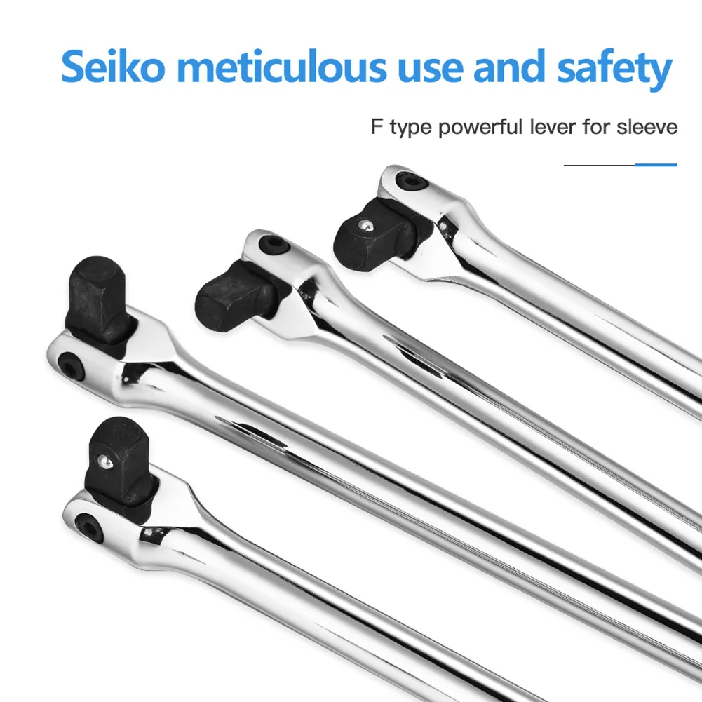 

10/15/18inch Socket Torque Wrench 12.7mm F Rod Force Bar Activity Head Wrench Plumber Handle Spanne Motorcycle Auto Bike Repair