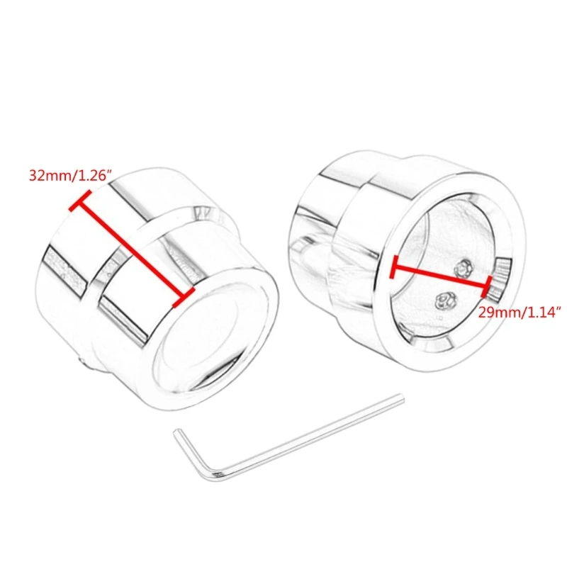 Крышка гайки передней и задней оси из алюминиевого сплава аксессуары