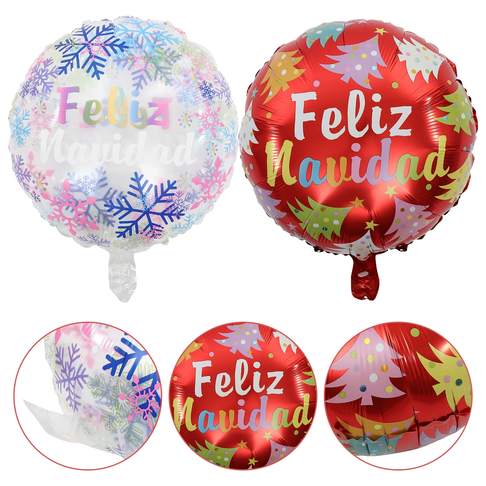 

Balloon Christmas Party Balloons Feliz Decorations Navidaddecoration Merry Snowflake Birthday Helium Santa Signs Winter Tree