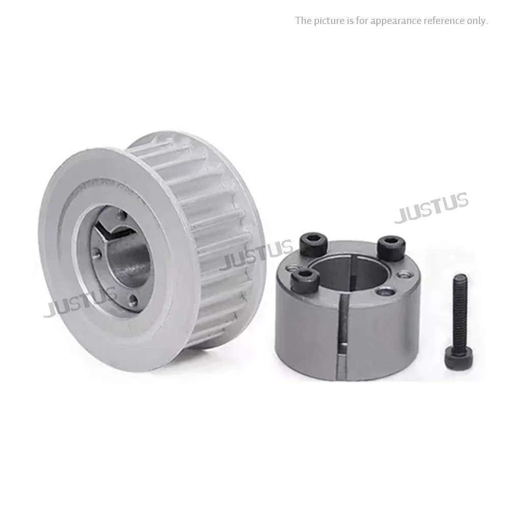 HTD 8M 24T/25T/26T/28T/30 зубчатый шкив бесключевая Втулка с отверстием 8/9/10/11/12/14/15/16/17/18/19/20-32