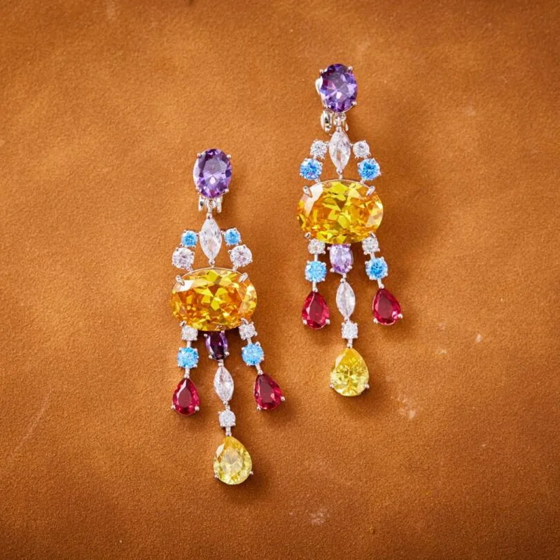 Дизайнерская коллекция стильные женские ювелирные украшения комплекты