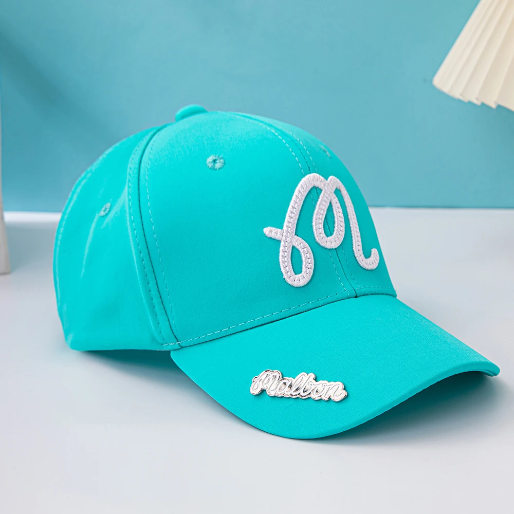 MALBON golf hat baseball cap for men sport adjustable female golf cap with unisex brand