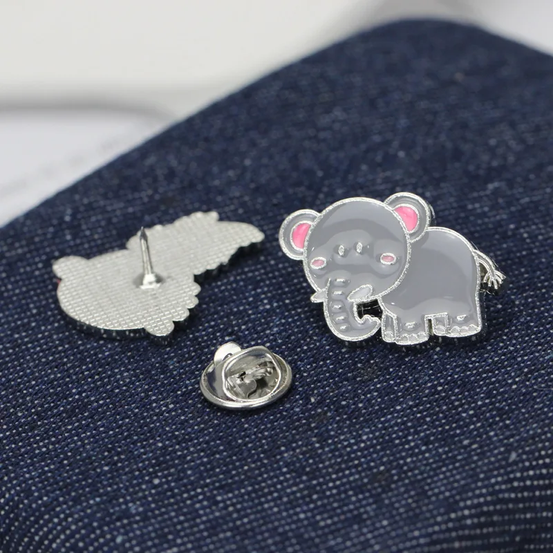 Мультяшные овцы маленькие динозавры кошки черепахи броши с животными аксессуары