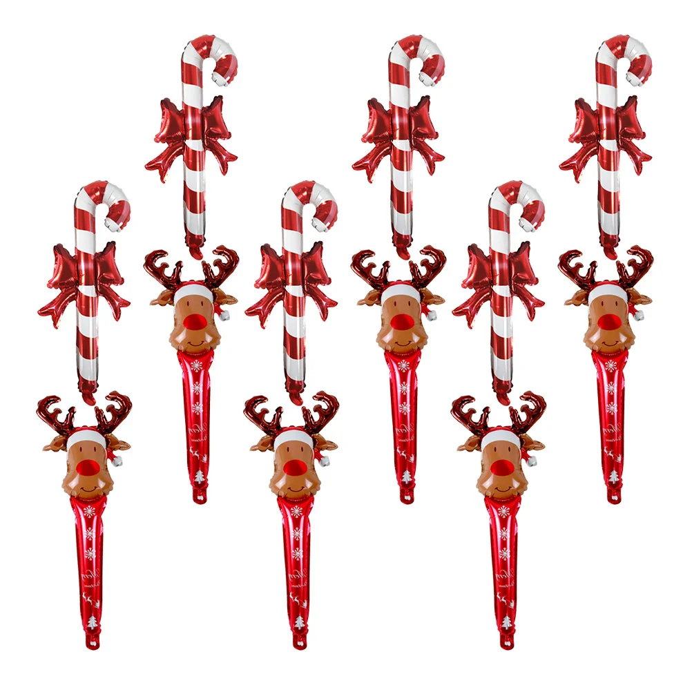 

Christmas Candy Balloon Balloons Cane Decorations Reindeer Canes Lollipoptree Big Inflatable Decoration Merrygarlandornaments