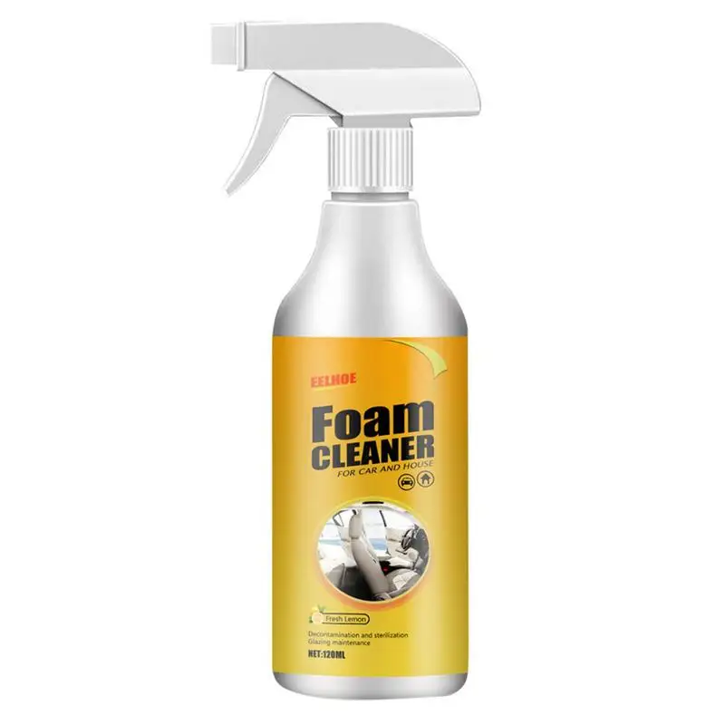 

Seat Leather Cleaner Leather Cleaning Foam Spray Sprayable Leather Cleaner Fit For Furniture Boots And Natural Synthetic