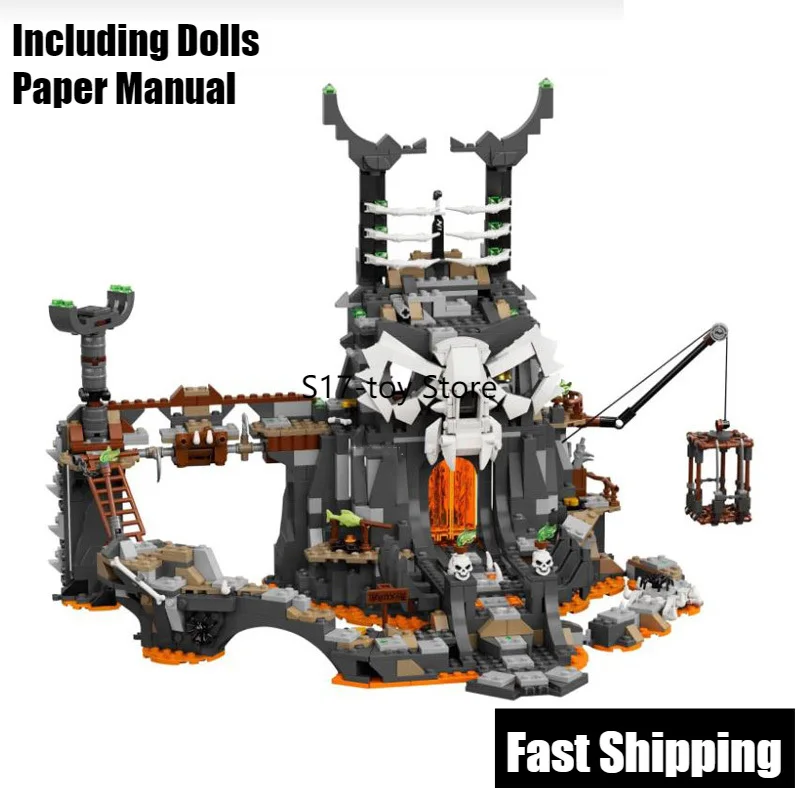

New 2020 Ninjagoes TV Series Skull Sorcerer Dungeon Cole Season 12-14 Building Blocks Classic Model Sets Bricks Kids 71722