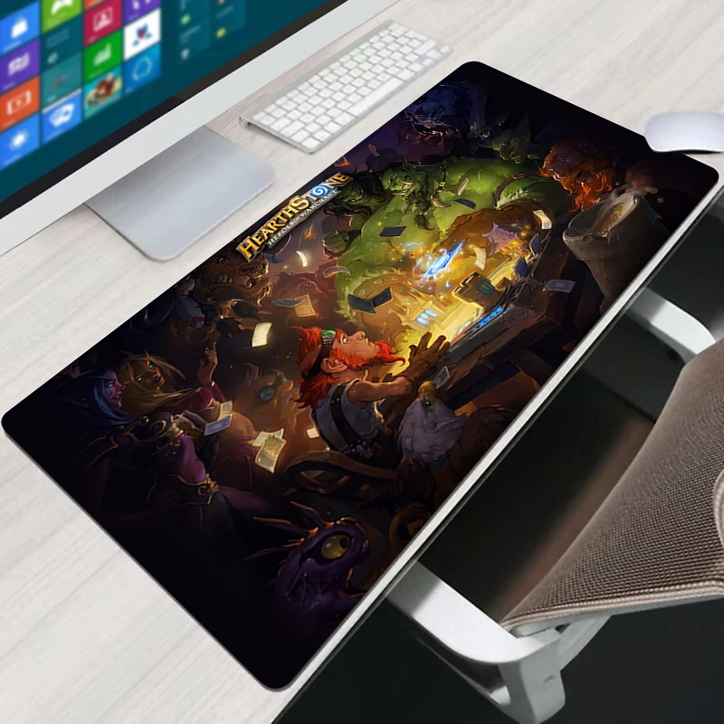 

Коврик для мыши HearthStone Xxl, игровой коврик для мыши с клавиатурой, большой игровой настольный протектор, расширенные аксессуары, компьютерный...