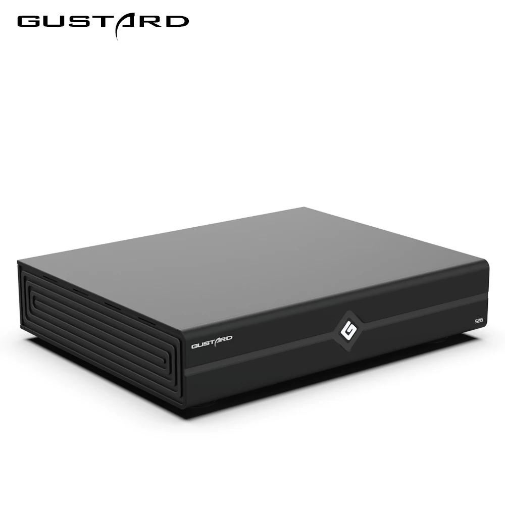 Фото Цифровой музыкальный сервер-проигрыватель Gustard S26 с USB-интерфейсами, X86 CelPlayer, аудиовещание, веб-трансляция, Plauback для любителей музыки №1