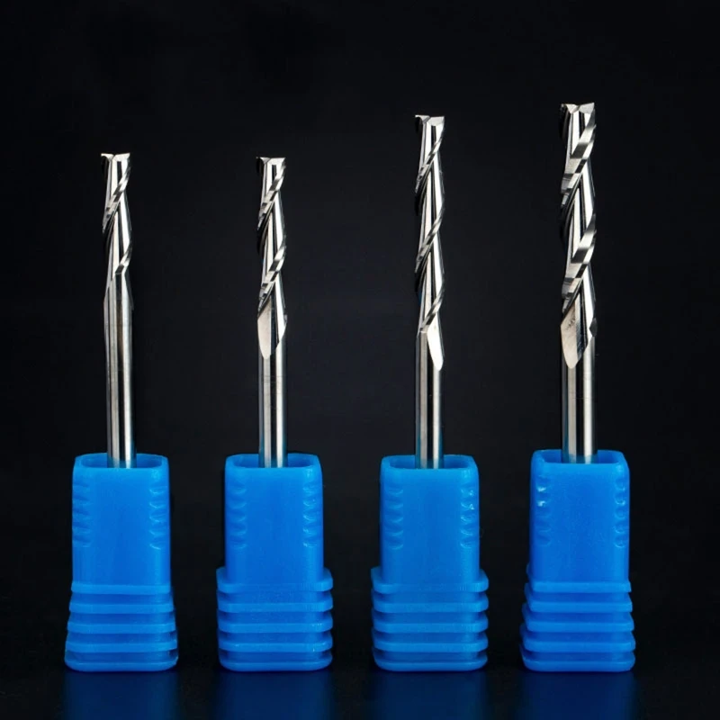

Professional End Mill Bits CNC Engraving Router Bits Milling Cutter Slot Cutter 3.175x22mm CNC Bit End Mill CNC Router