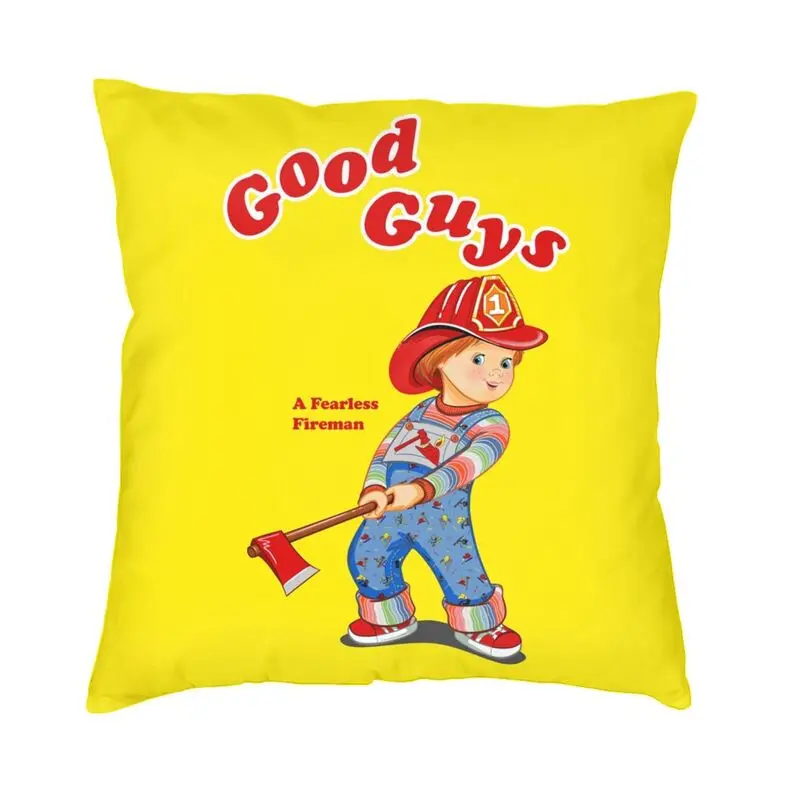 

Наволочка для подушки Good Guys Fireman, двусторонняя наволочка для детских игр, Чаки, наволочка для автомобиля, модная наволочка для подушки, домаш...