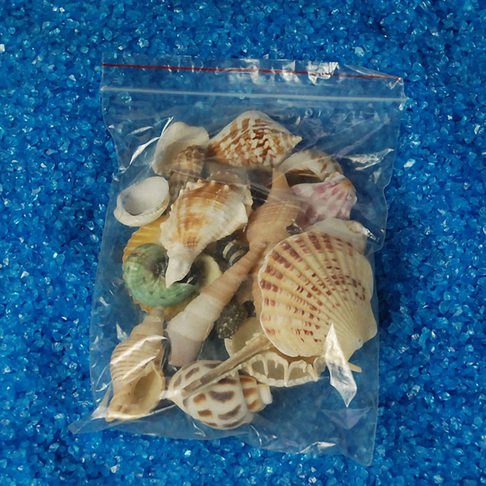 120 г/упаковка декоративные ракушки для аквариума морского океана Свадебный декор
