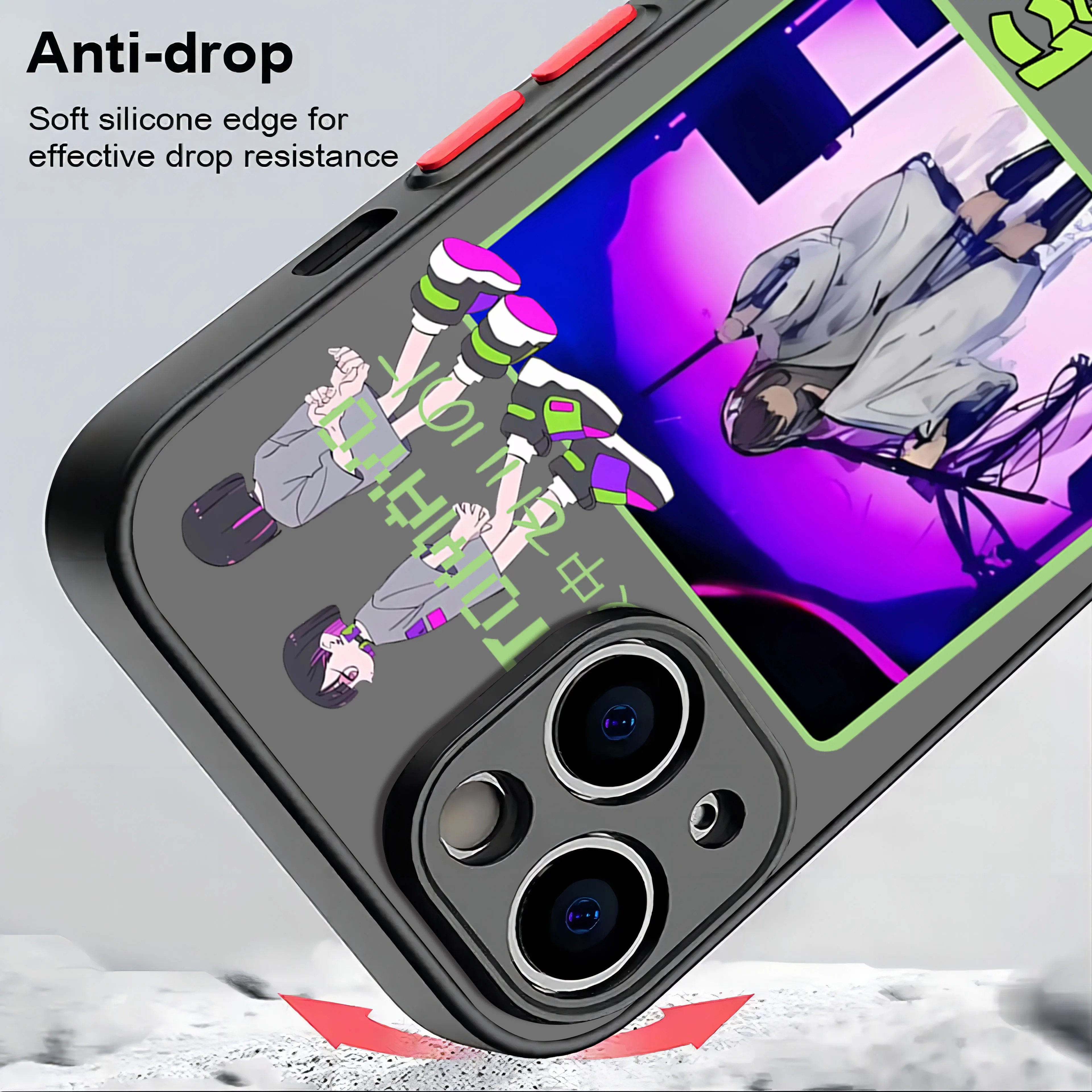 Чехол для телефона Zutomayo с рисунком iPhone 15 14 13 12 11 Pro Max X XR XSMax 7 8 Plus матовая прозрачная