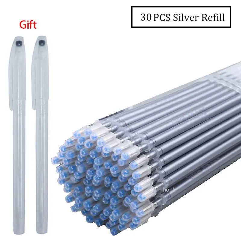 

Маркеры для ткани Hopk 50/20 шт., серебряный стержень, 0.8 мм