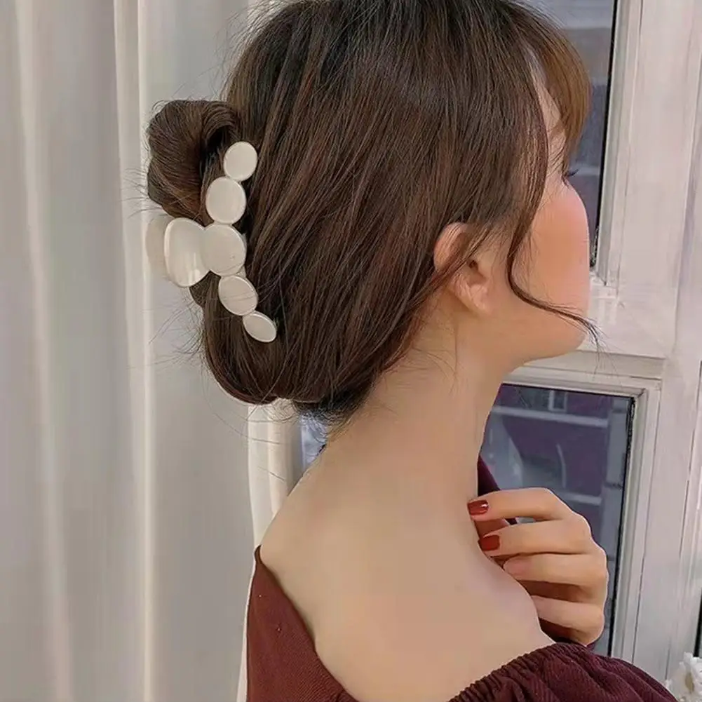 

1pc Korean Hair Claw Crab Clips Large Size Hair Claws Elegant Frosted Hairpins Barrette Headwear For Women Girl Hair Accessories