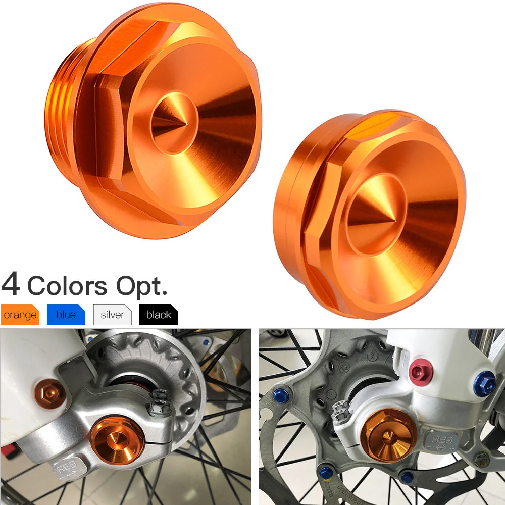 

Front Wheel Axle Nut Spindle Collar For KTM 125-530 EXC EXCF XCW XCFW 2003-2015 125-450 XC XCF SX SXF 2003-2014 2013