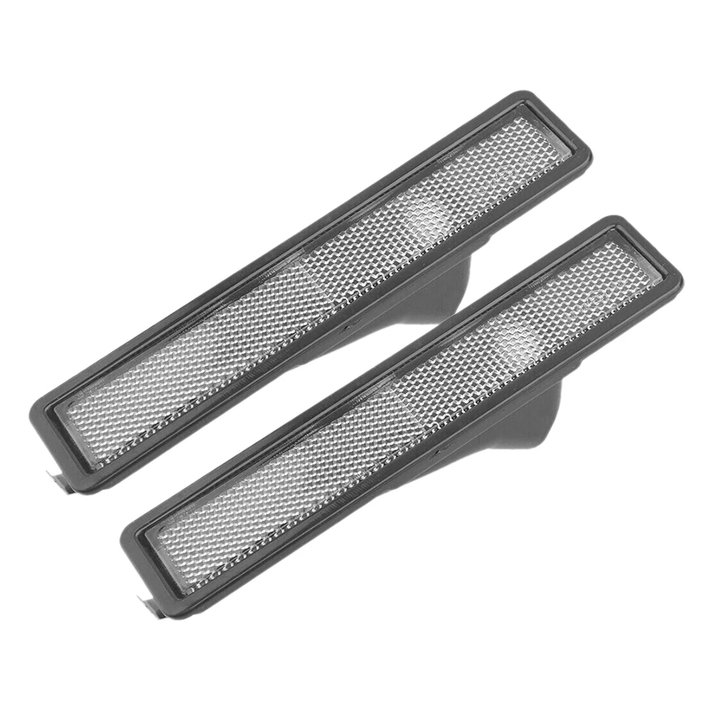 

2X White Rear Side Turn Signal Marker Light Lamp Lens Cover Shell for-BMW E30 E32 E34 318I 318is 325Es 325I 63141377849