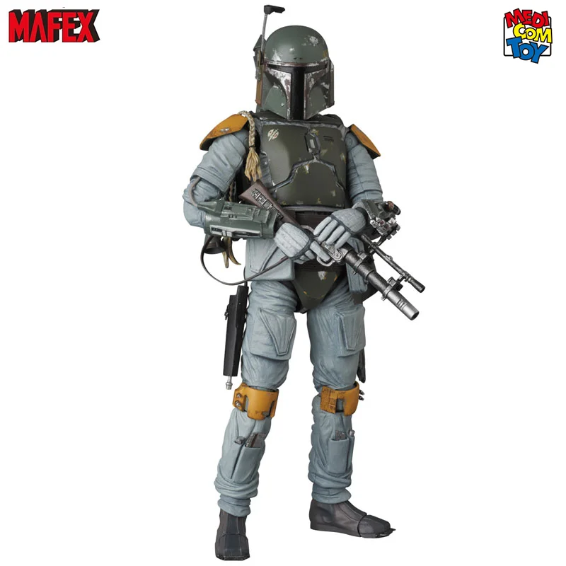

100% Original MAFEX 016 MAFEX Star Wars BOBA FETT In Stock Anime Figures Model Toys