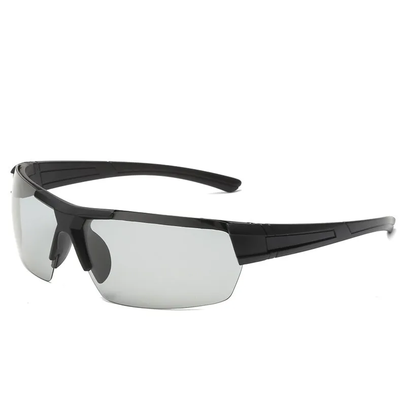 

square Photochromic Polaroid Sunglasses Men Polarized Glasses Male Change Color Sun Glasses For Men Outdoor Sports Driving UV400