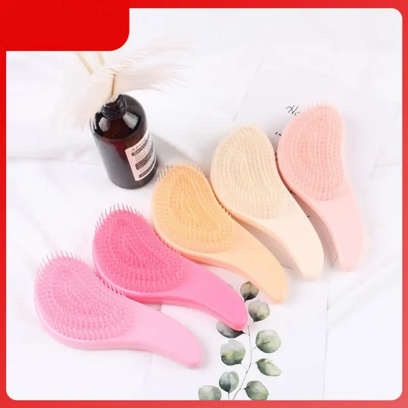 

Scalp Massager No Knot Anti-static Massage Hair Brush Straightening Brush Combed Hair Hair Comb Barber Accesories Portable