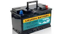 high cca lifepo4 12v 120ah lithium iron battery car start battery with bms
