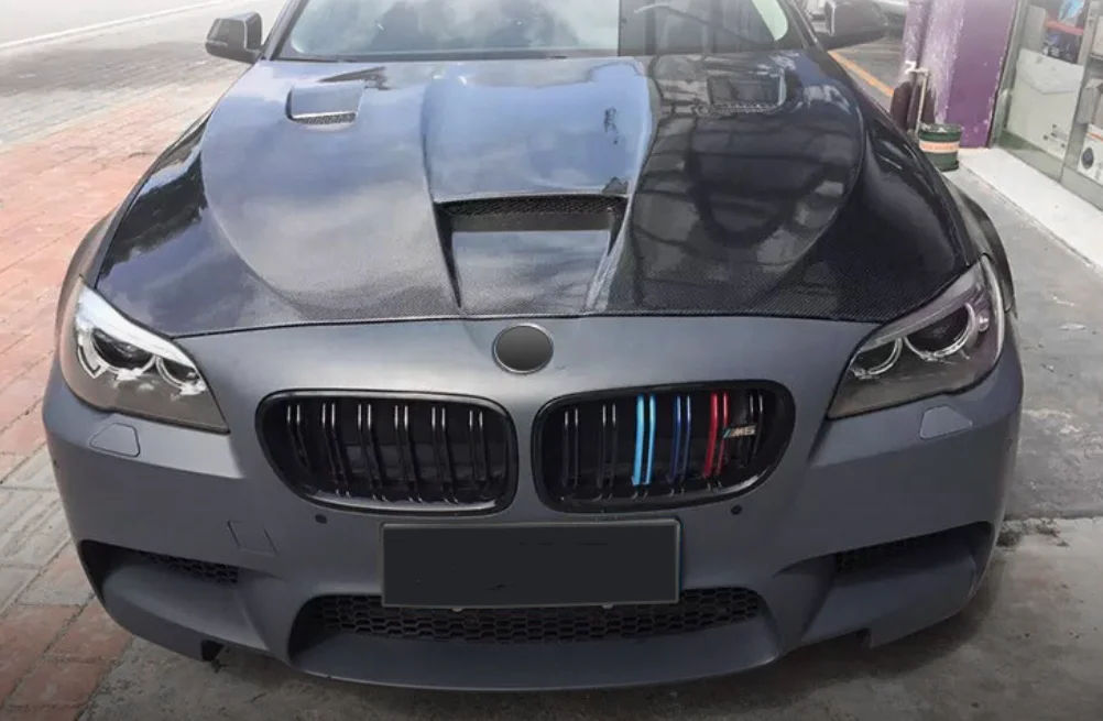 Аксессуары для BMW F10 капот из углеродного волокна M5 F18 обновление серии 5