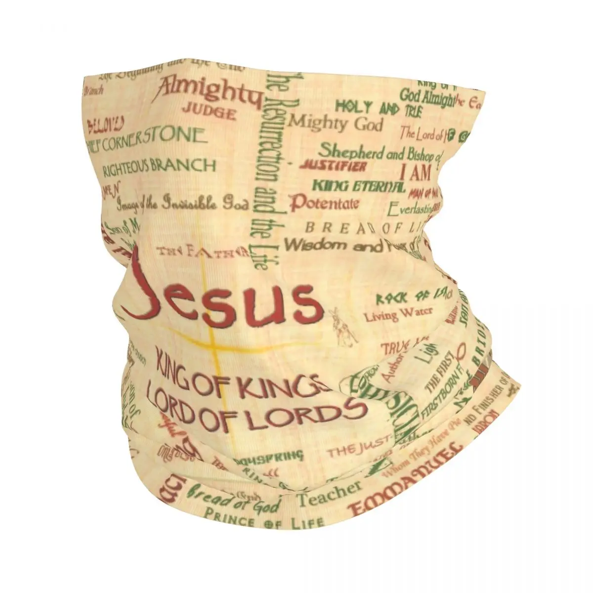 Иисус библейские артикулы бандана для шеи гетры Защита от УФ-лучей шарф лица