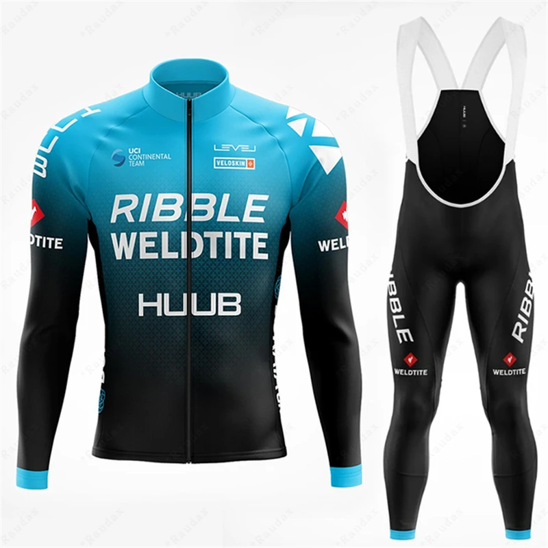 

Cycling Set Man Summer Team Cycling Jersey Long Sleeves Maillot Ciclismo Hombre Breathable MTB Suit Bike Clothes quick dry
