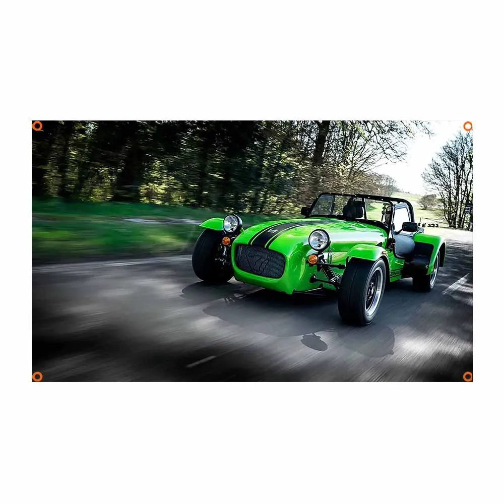 Фото Флаг 3x5 футов C-Caterhams Флаг Полиэстер Печатный автомобильный баннер для декора №5