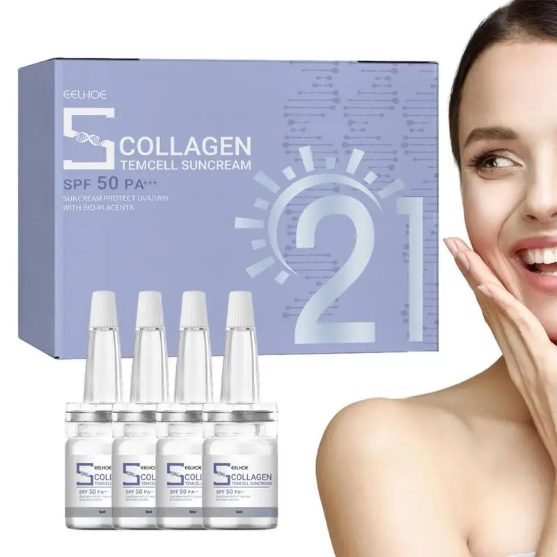 

4 шт., Коллагеновые жидкие увлажняющие сыворотки для лица