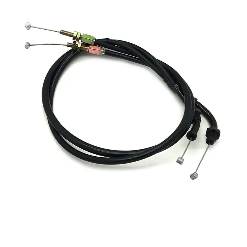 Motorcycle Throttle Control Cable Steel Wire Set for Honda CBR1000RR CBR1000 2004-2007 CBR600RR CBR600 2003-2006