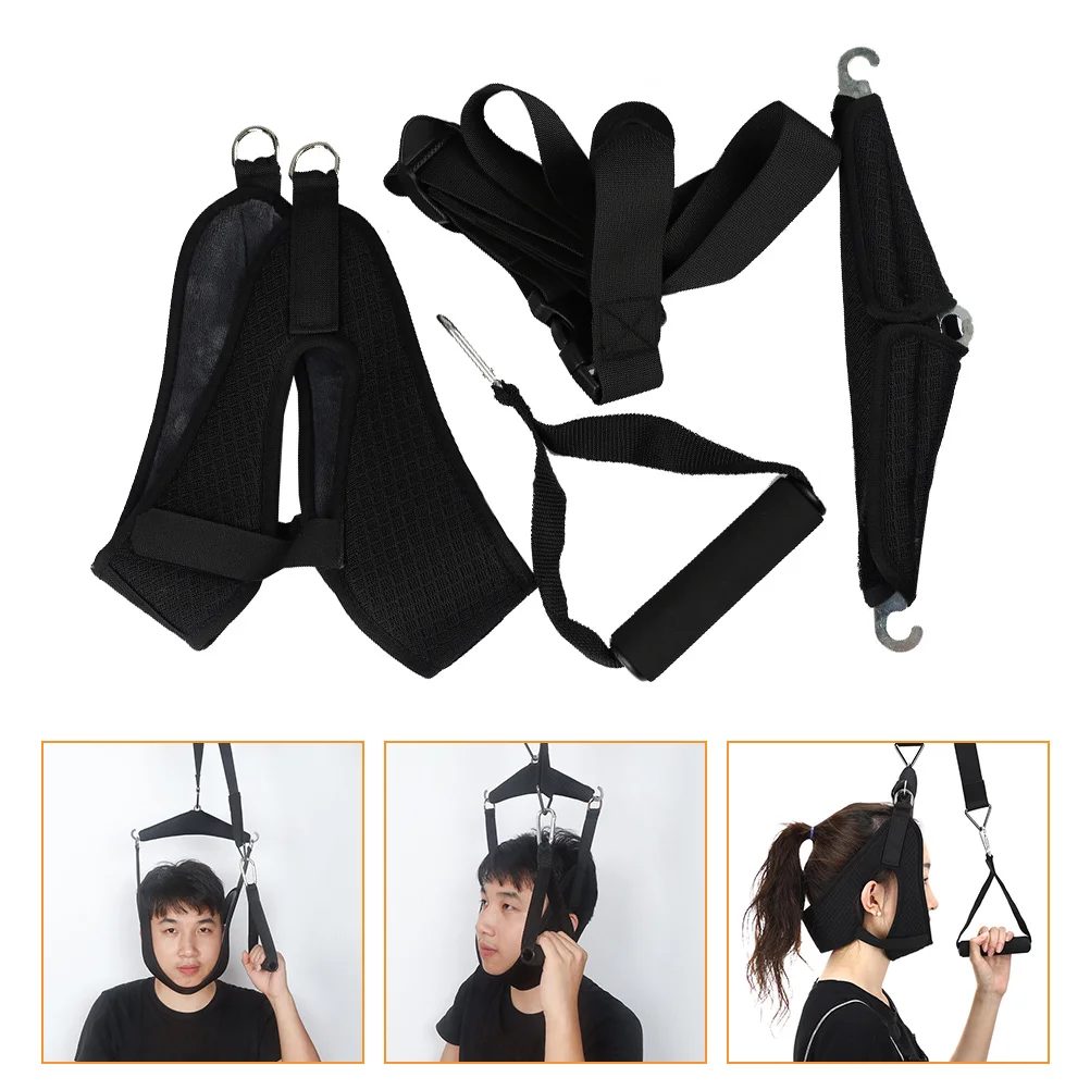 

1 Set Portable Practical Household Cervical Traction Device Cervical Traction Belt