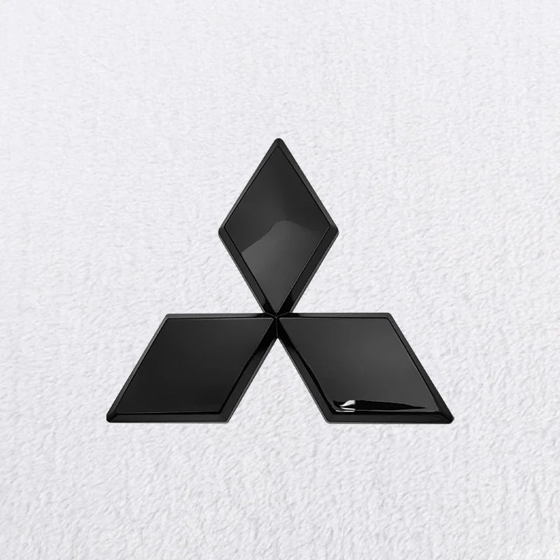 

Эмблема на переднюю решетку автомобиля из АБС-пластика для Mitsubishi Outlander Ralliart Lancer ASX Pajero Delica EVO Colt Triton, наклейка на задний багажник