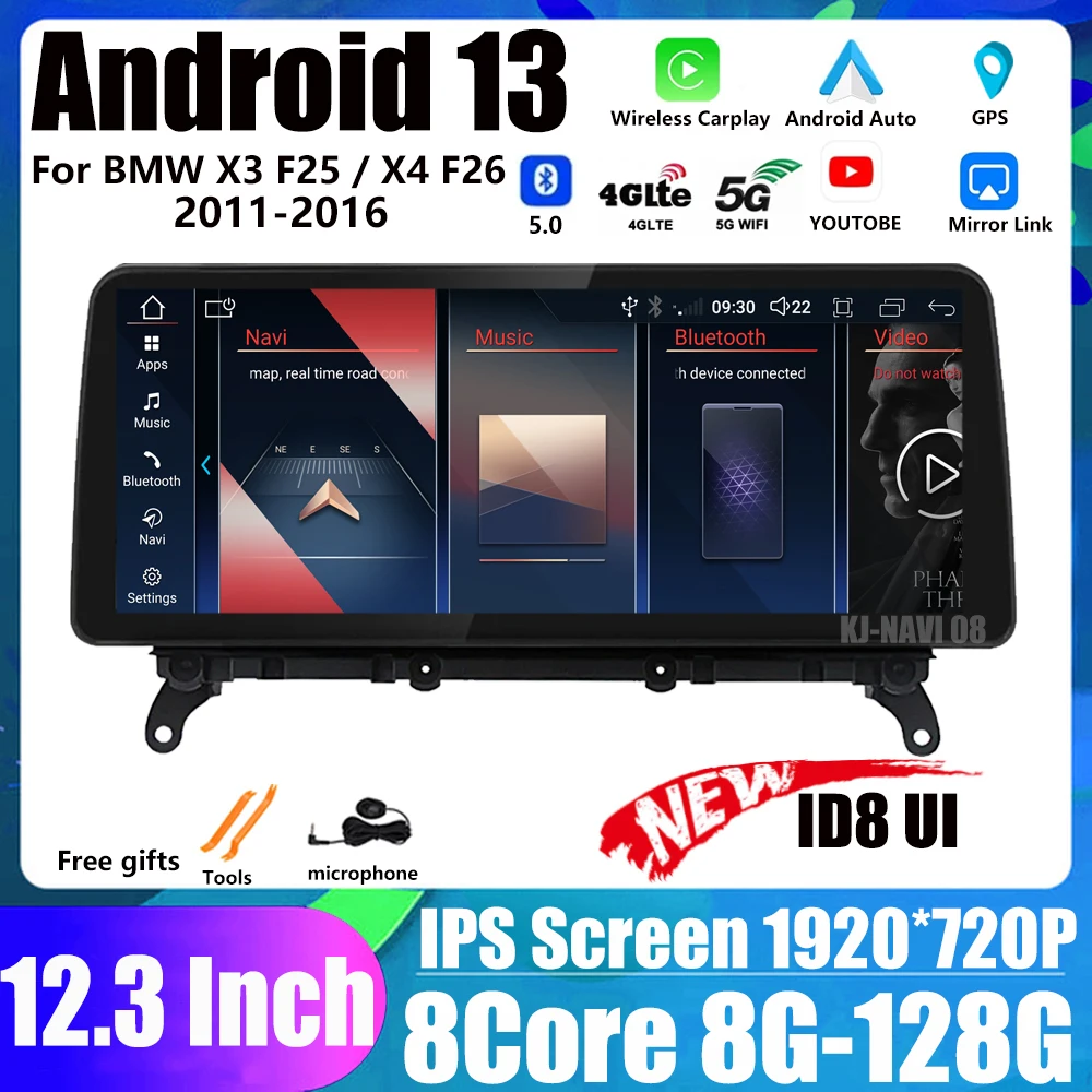 Π Π°Π΄ΠΈΠΎ Android 13 ID8 Π΄Π»Ρ BMW X3 F25 / X4 F26 CIC NBT ΠΠ²ΡΠΎΠΌΠΎΠ±ΠΈΠ»ΡΠ½ΡΠΉ ΠΏΠ»Π΅Π΅Ρ ΠΌΡΠ»ΡΡΠΈΠΌΠ΅Π΄ΠΈΠΉΠ½Π°Ρ Π½Π°Π²ΠΈΠ³Π°ΡΠΈΡ Carplay Auto 1920*720P 12,3 Π Π°Π΄ΠΈΠΎ Android 13 ID8 Π΄Π»Ρ BMW X3 F25 / X4 F26 CIC NBT ΠΠ²ΡΠΎΠΌΠΎΠ±ΠΈΠ»ΡΠ½ΡΠΉ ΠΏΠ»Π΅Π΅Ρ ΠΌΡΠ»ΡΡΠΈΠΌΠ΅Π΄ΠΈΠΉΠ½Π°Ρ Π½Π°Π²ΠΈΠ³Π°ΡΠΈΡ Carplay Auto 1920*720P 12,3