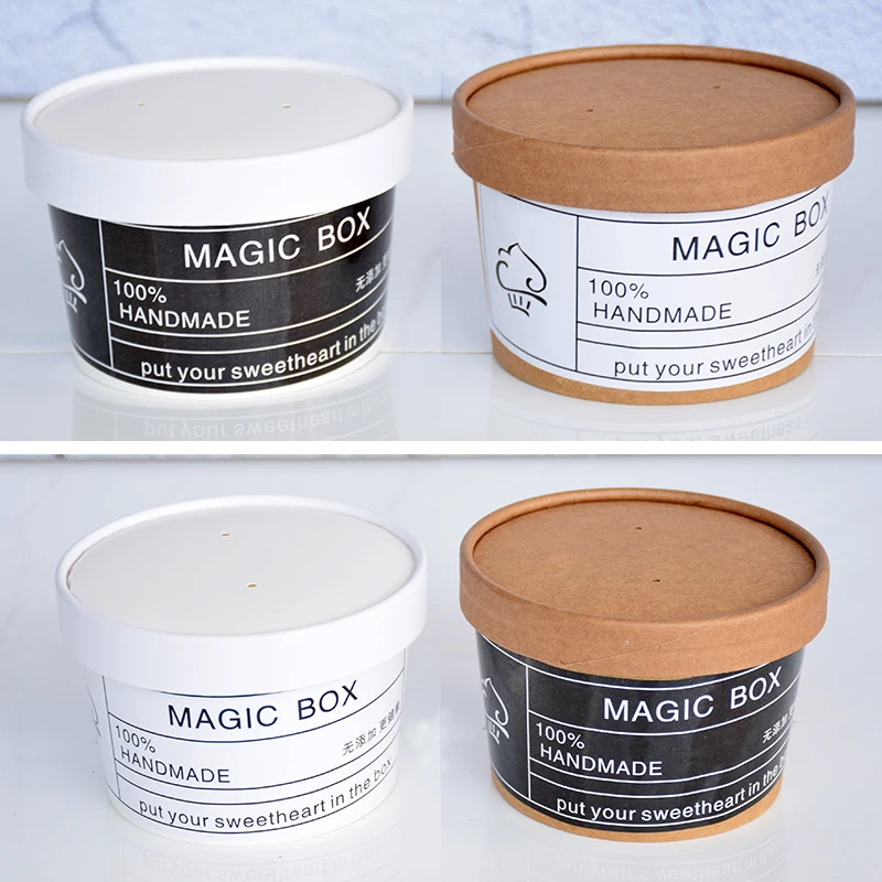 Одноразовые стаканчики для мороженого 10/50 шт. Высококачественная сетчатая