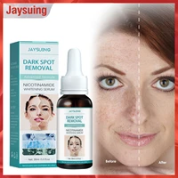 jaysuing niacinamide whitening serum spots shrinking acne pores bright skin dark anti wrinkle aging moisturizing face serum 30ml