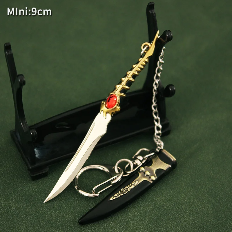 Фото 9 см мини-игла Dark Sister Dawn Oathkeeper Longclaw Blackfyre меч брелок с цепочкой GOT игра домашний орнамент коллекция ремесло №4