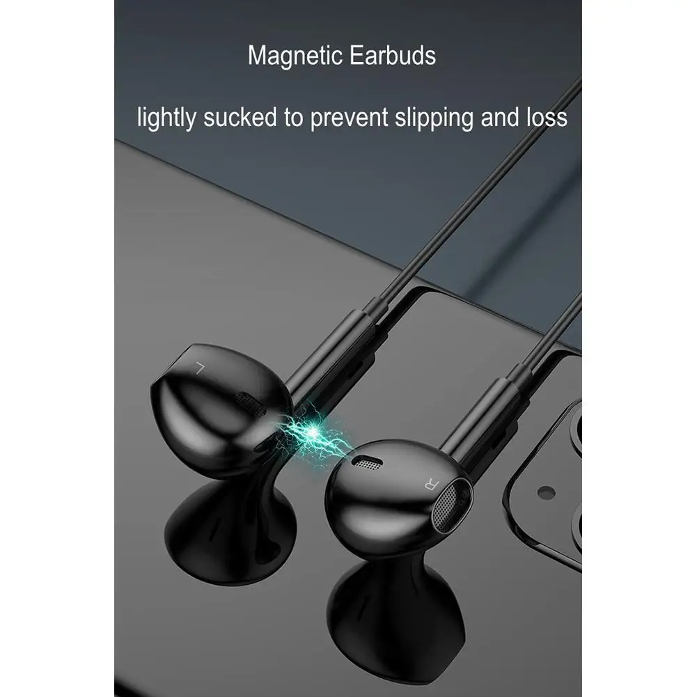 Магнитные Беспроводные наушники с шейным ободом Спортивная гарнитура
