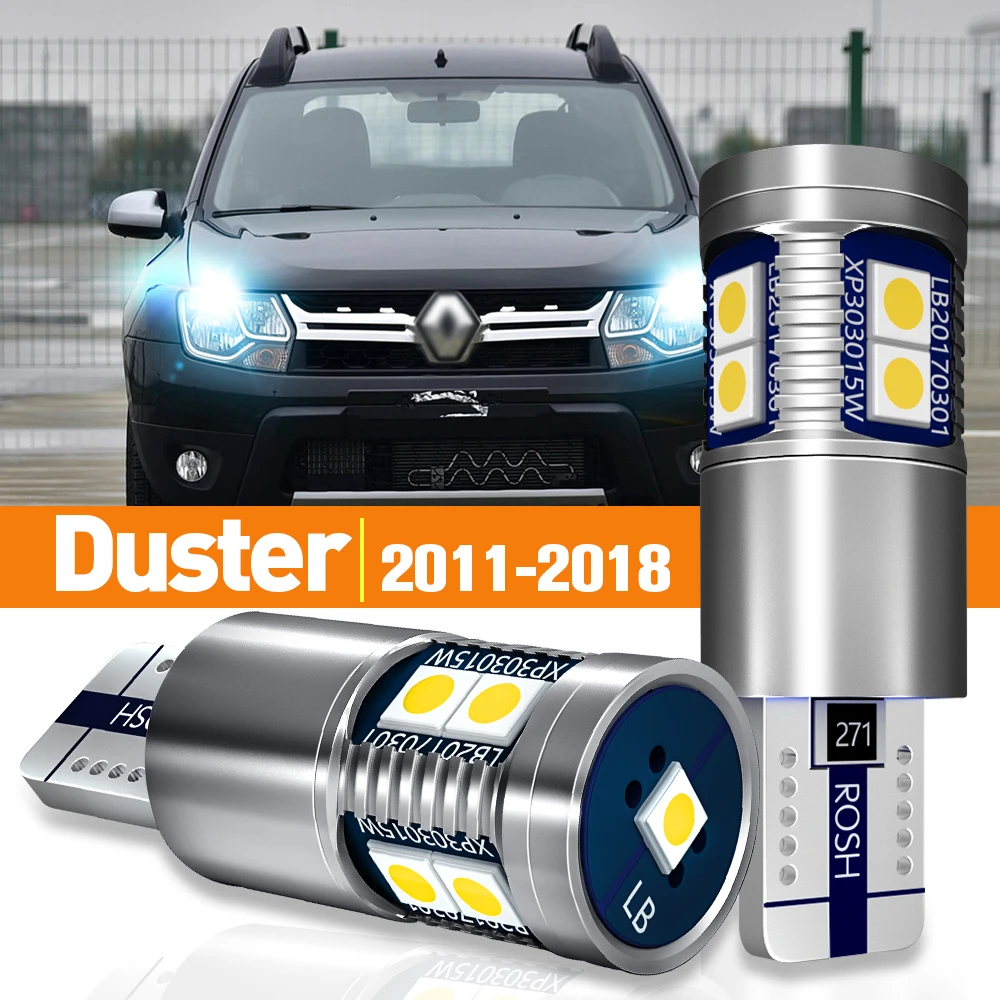 

2pcs LED Parking Clearance Light For Renault Duster 2011-2018 2012 2013 2014 2015 2016 2017 Accessories Canbus Lamp