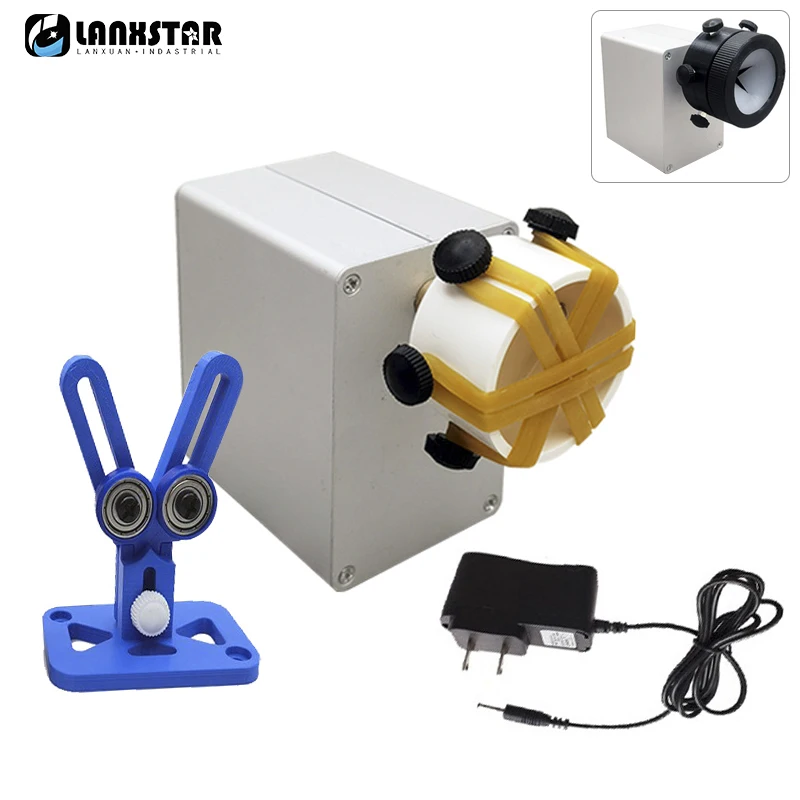 Модернизированная профессиональная удочка для приманки, строительная машинка для обмотки с Электронным Приводом, портативная вращающаяся склеивающая машинка, 0-77 об/мин, регулируемая