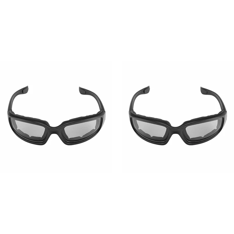 

2X Motorcycle Glasses Windproof Dustproof Eye Glasses Goggles Outdoor Glasses M5