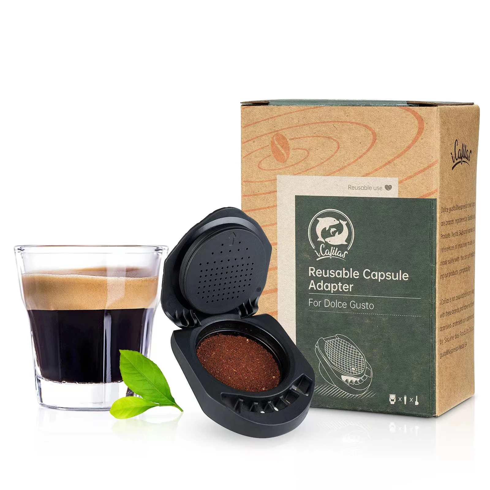 

Многоразовая капсула для Nespresso, из нержавеющей стали 304