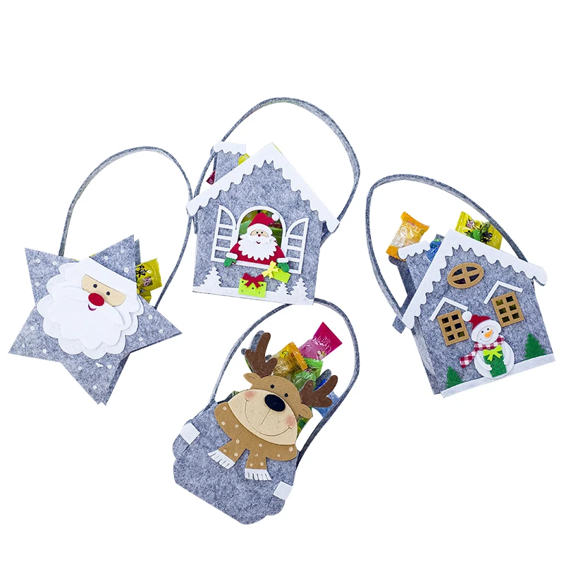 

Christmas Gift Bag Mini Christmas Candy Gift Storage Bag Candy Bag Ornament Christmas Decorations Candy Storage Bags Pendant
